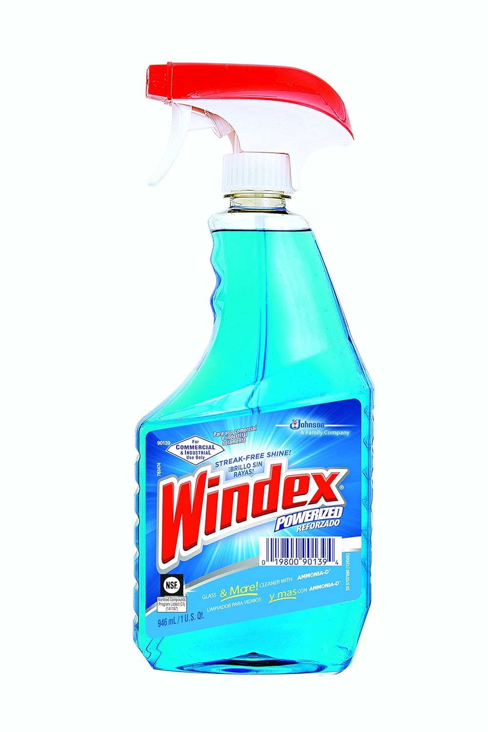 Windex Powerized Glass Cleaner with AmmoniaD (32Ounce, 12