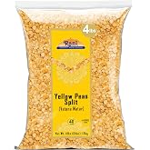 Rani Yellow Peas Split, Dried (Vatana, Matar) 64oz (4lbs) 1.81kg Bulk ~ All Natural | Vegan | Gluten Friendly | Product of USA