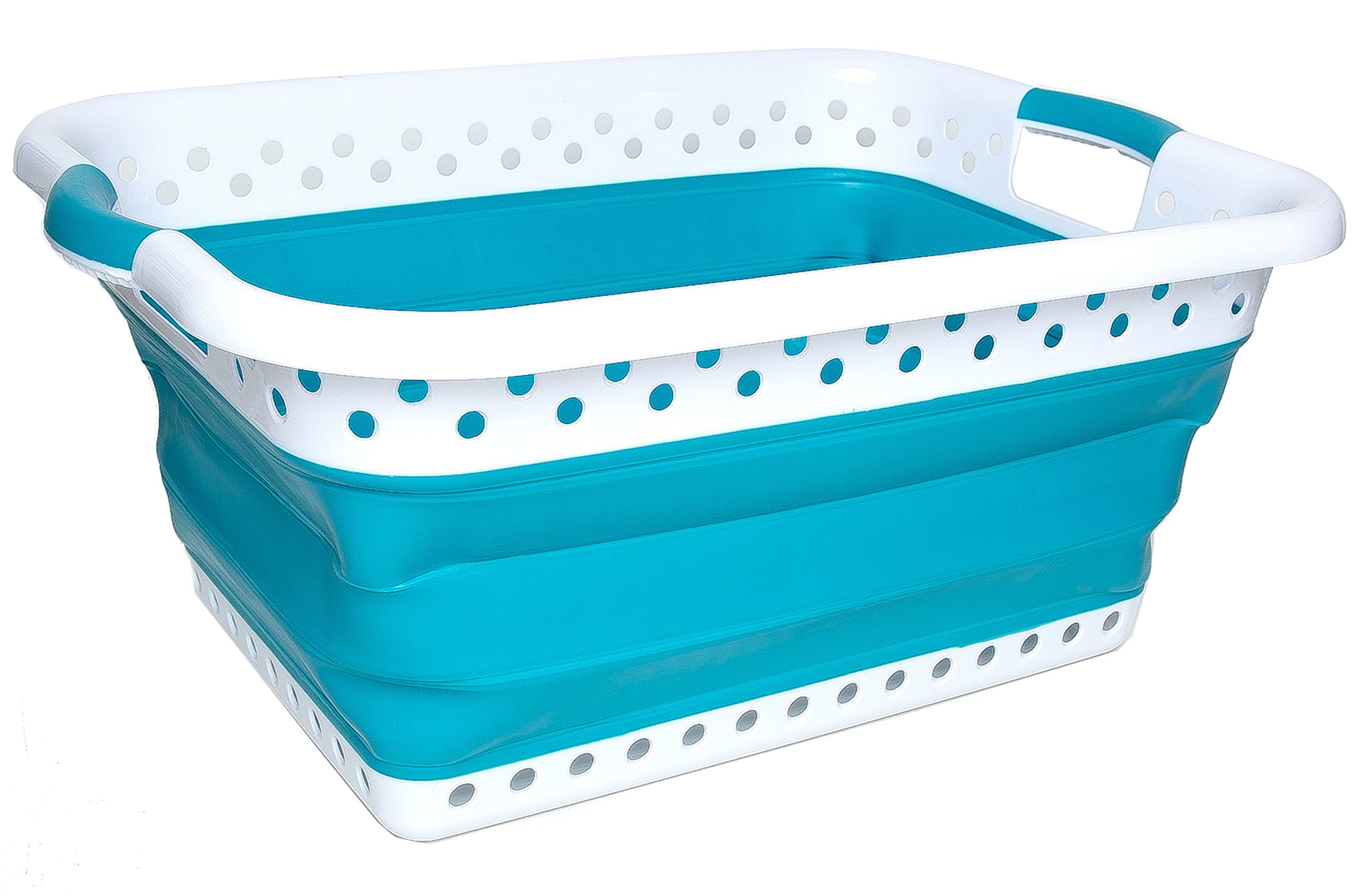 Smart POP UP Collapsible Laundry Basket Space Saving Foldable Storage