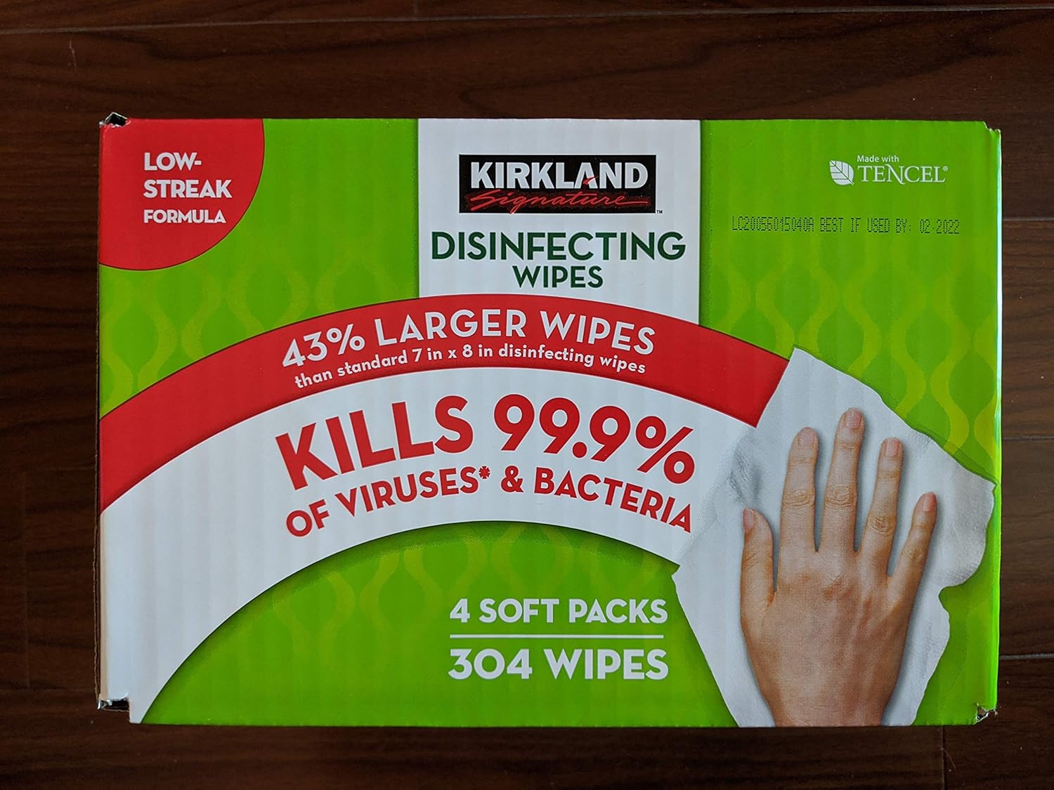 kirkland antiseptic wipes