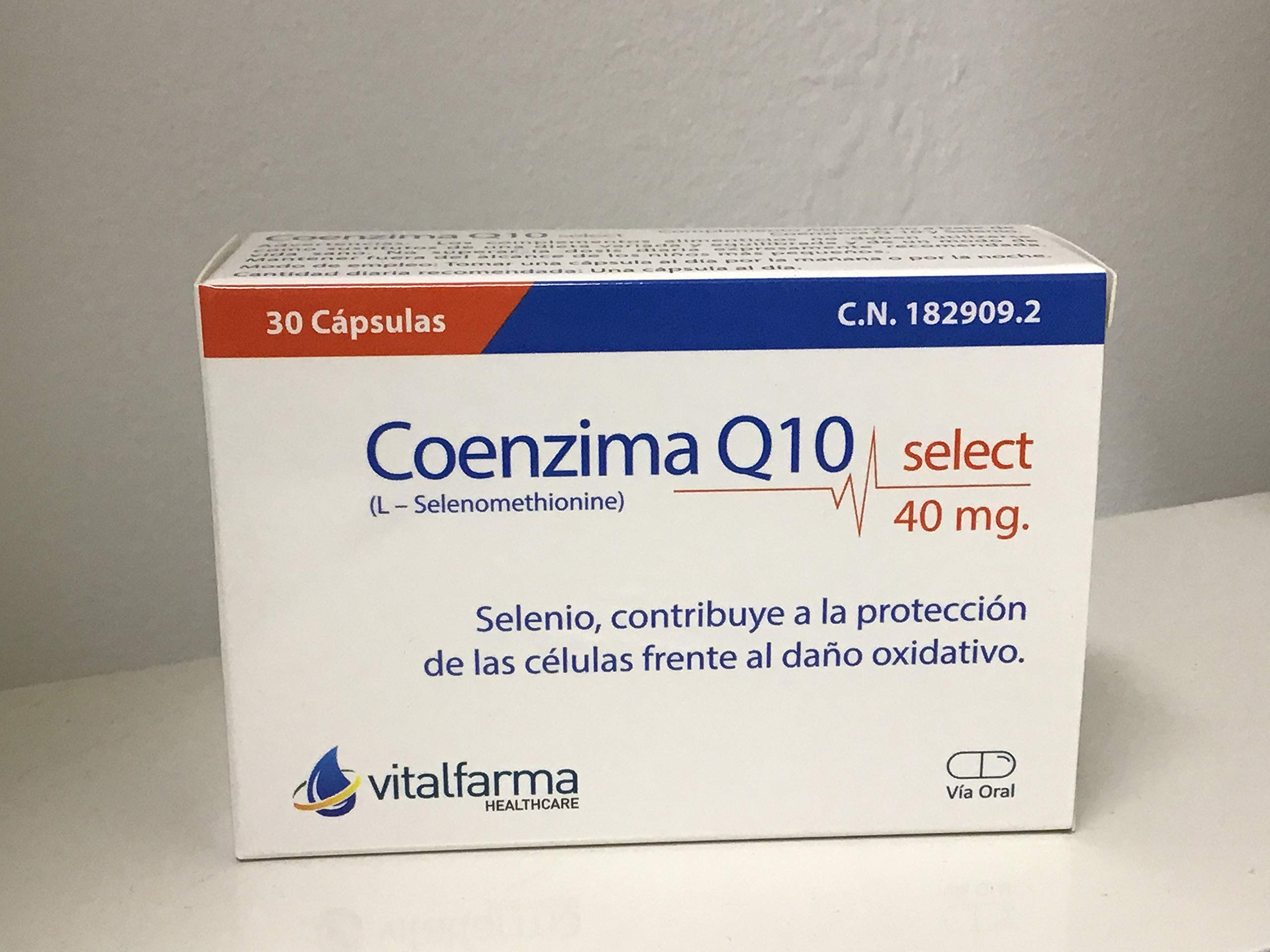 Vitalfarma Coenzyme Q10 Select 40mg 30 Capsules - 1 Unit