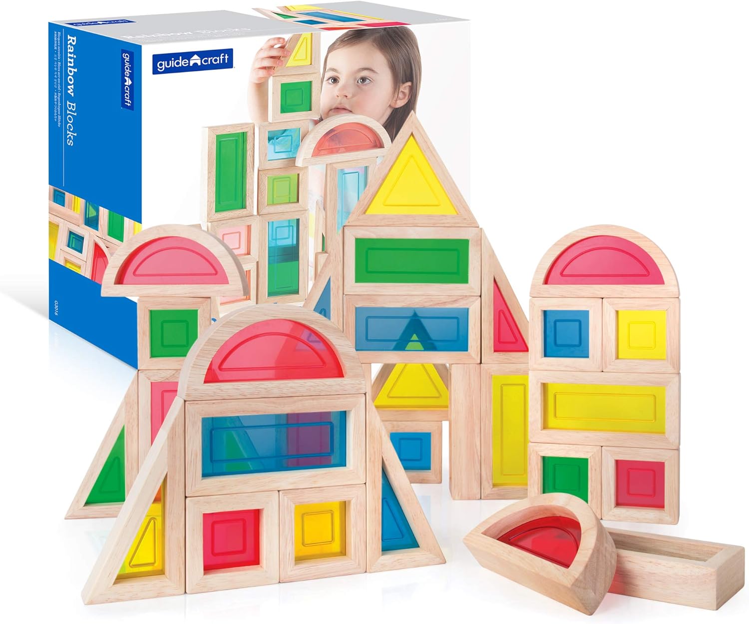 guidecraft jr rainbow blocks