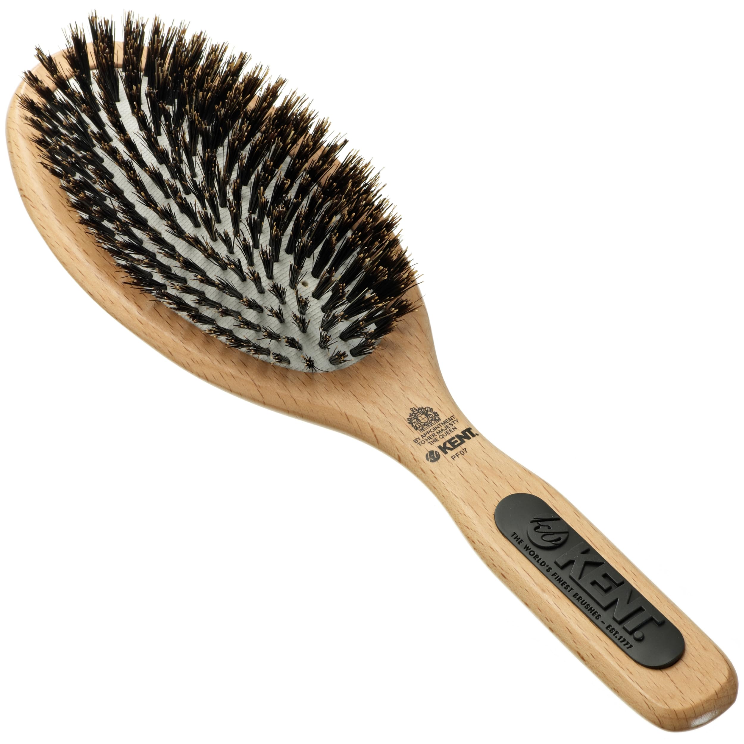 Kent Brushes Perfect For…Range PF07 Oval Paddle with Pure Bristle Hair Brush