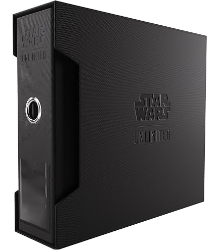 Amazon.com: Star Wars Unlimited Zip-Up Album 18-Pocket - Black
