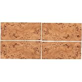 Sauers Mappa Burl Veneer 8" X 18" Sequence Matched 4-Piece