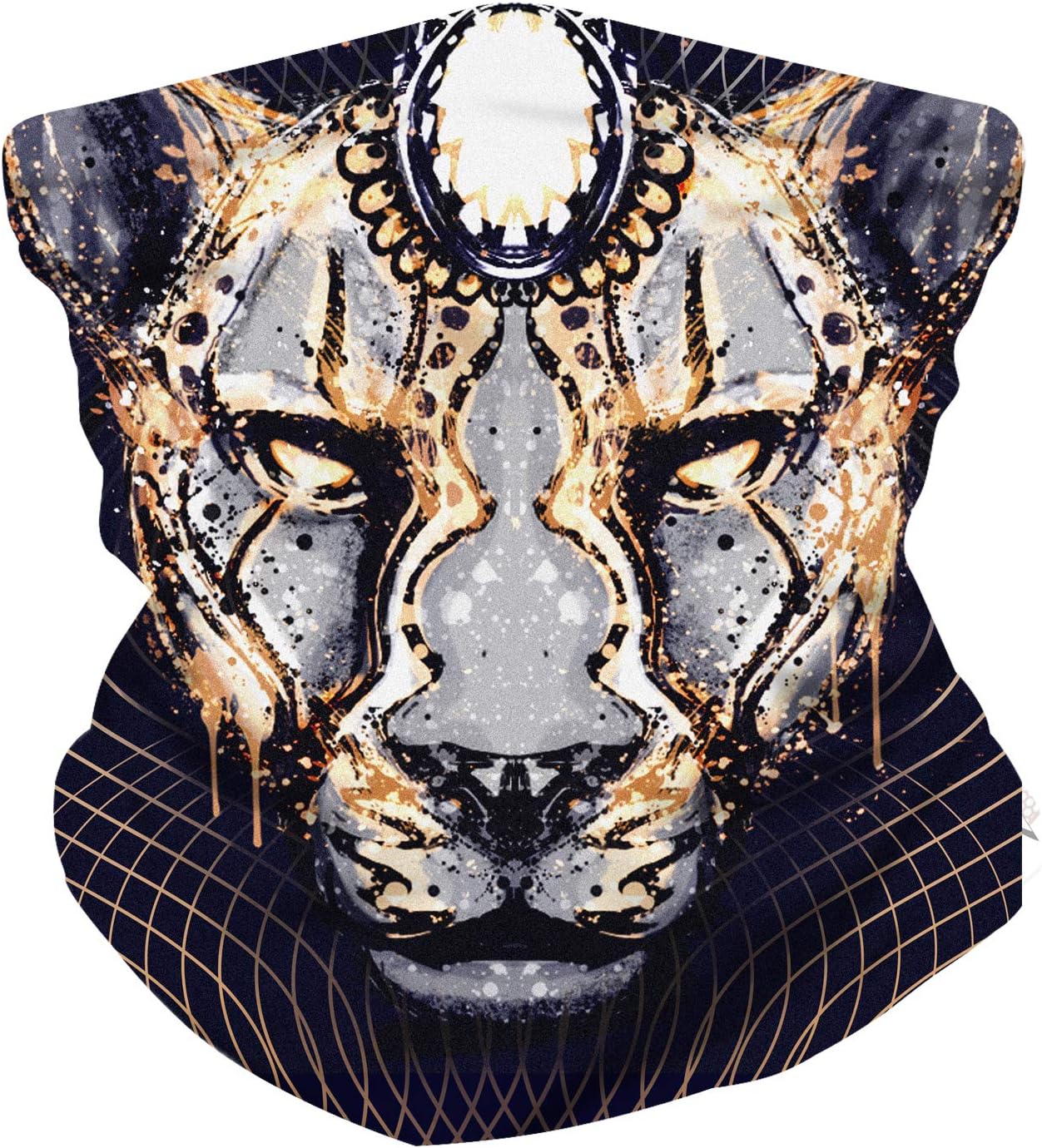 Face Mask Bandanas for Cool Weather - Multi-Use Face Cover - with Fine Hemmed Edges