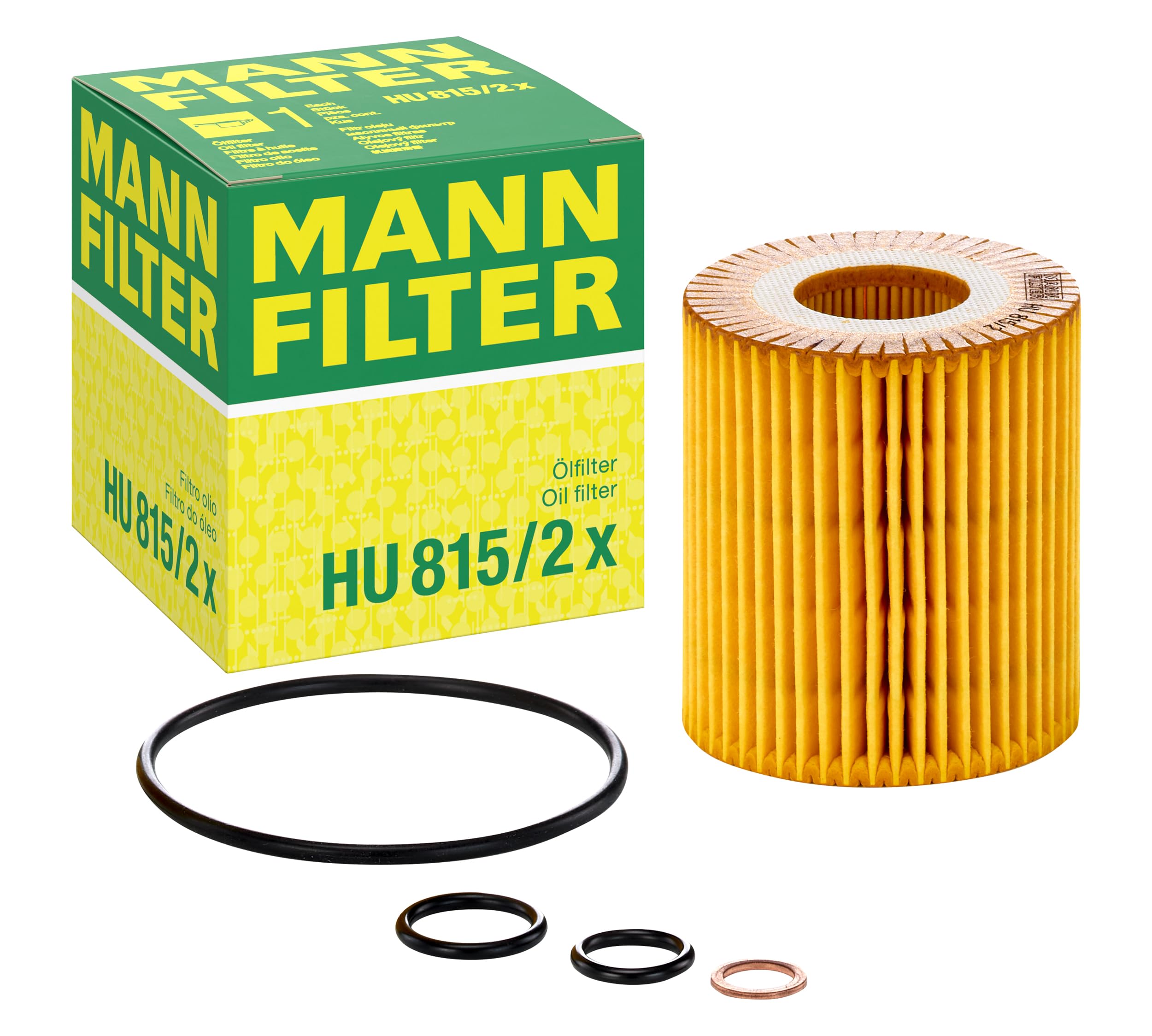 MANN-FILTER HU 815/2 x Oil Filter - CARS + TRANSPORTERS