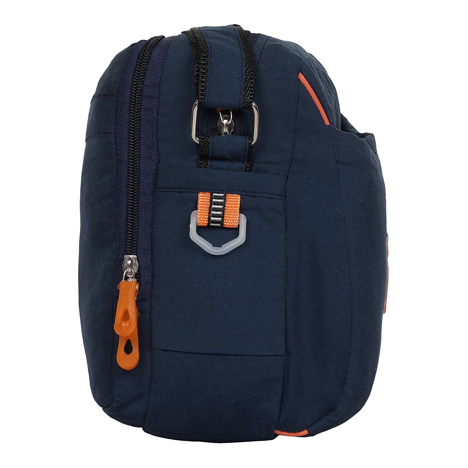 colour blind unisex polyester 5 l messenger bag(blue)