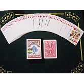 Red Back Bicycle Playing Card Force Deck (Hearts, King)