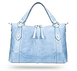 Frye Melissa Medium Satchel, Washed Denim