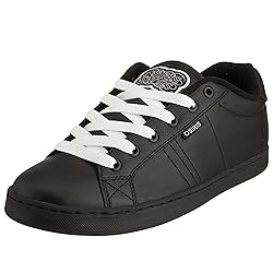 Osiris Men's Troma Redux Sneaker,Black/White,5 M US