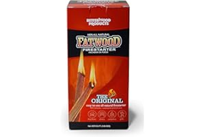 Better Wood Products Fatwood Firestarter Box, 1.5-Pounds