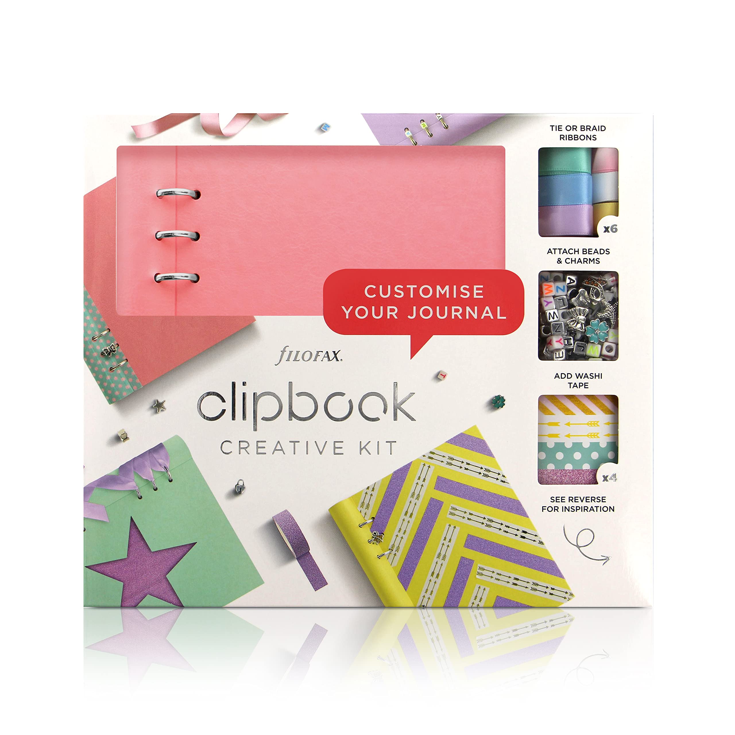 Filofax Clipbook Creative Kit - Rose