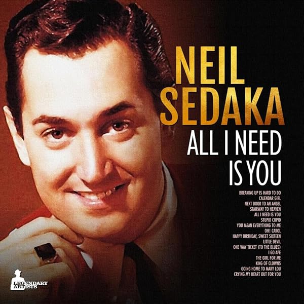 Amazon.com: All You Need Is The Music LP Neil Sedaka: CDs & Vinyl