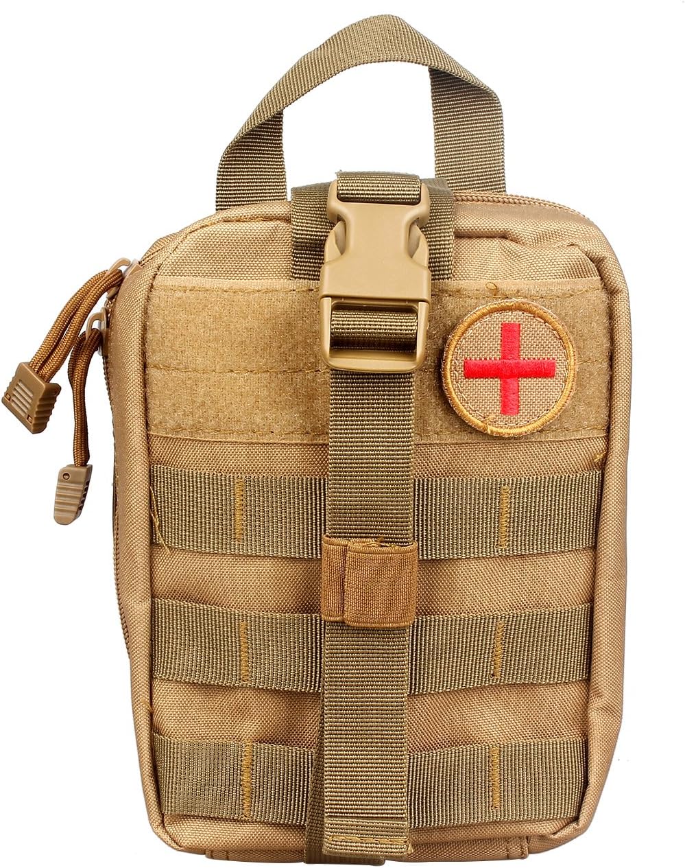 Kosibate(TM First Aid Bag Empty Tactical Medical Pouch EMT Emergency Survival Kit Outdoor Travel Molle Rip-Away EMT For IFAK Medical Multipurpose Waist Pack Military Utility kit