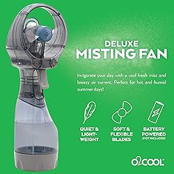 O2COOL Deluxe Handheld Battery Powered Water