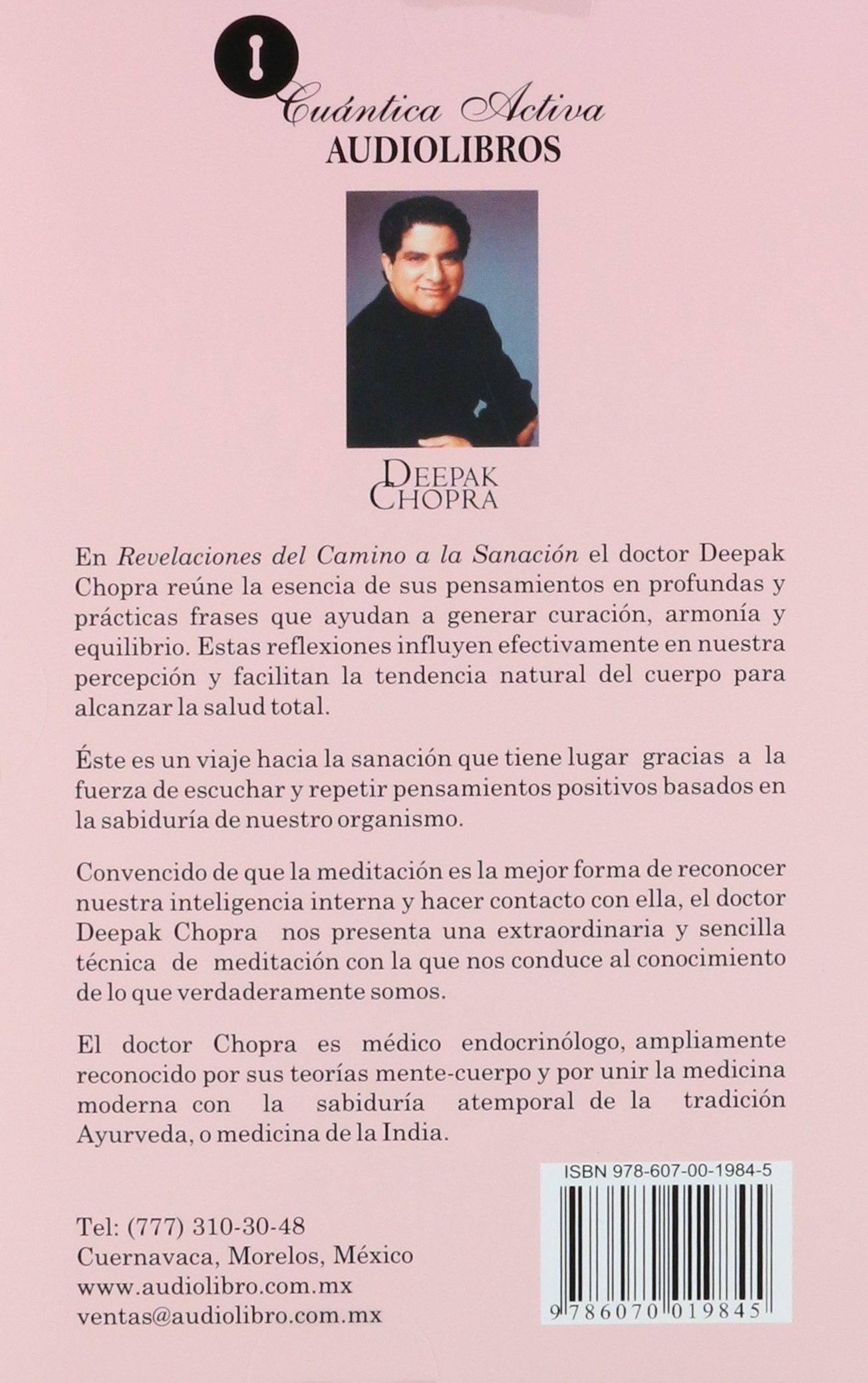 Camino A La Sanacion Journey Into Healing El Despertar De Tu Sabiduria Interior The Awakening Of Your Inner Wisdom Spanish Edition Chopra Deepak 9786070019845 Amazon Com Books