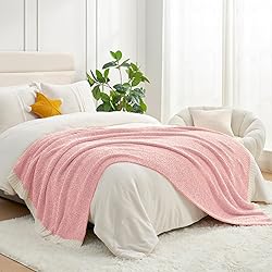 Snuggle Sac Pink Throw Blankets for