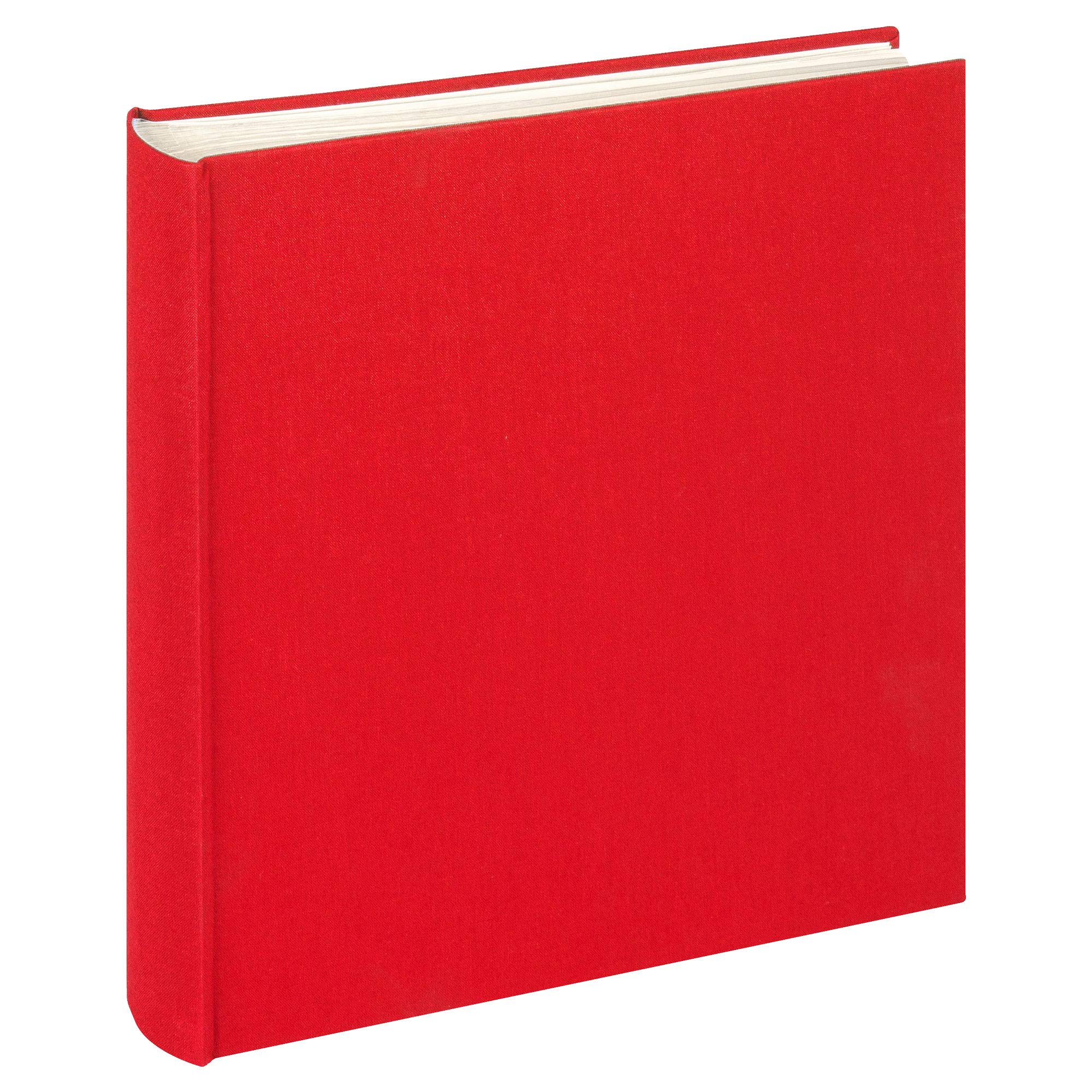 walther Design Photo Album Red 30 x 30 cm Linen, Cloth FA-508-R