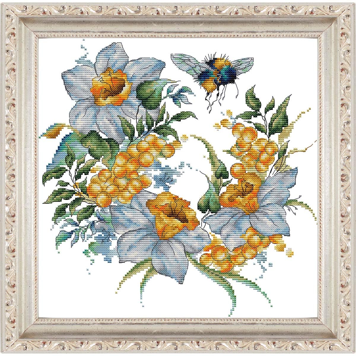 Luca-S Cross Stitch Kit - Honey Afternoon, Embroidery Kit, CD001