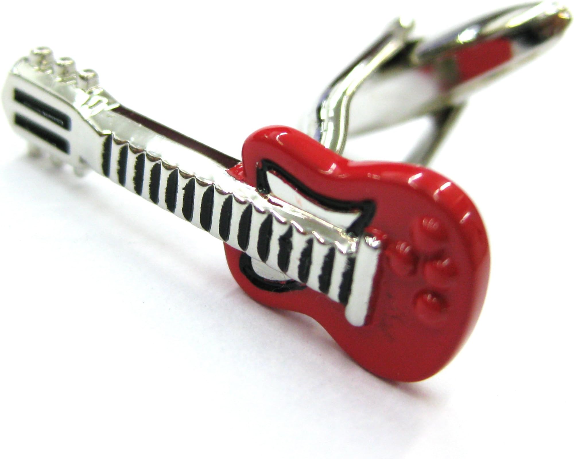 Tailor B 3D Electric Guitar Cufflinks Music Rock n Roll Cuff Links