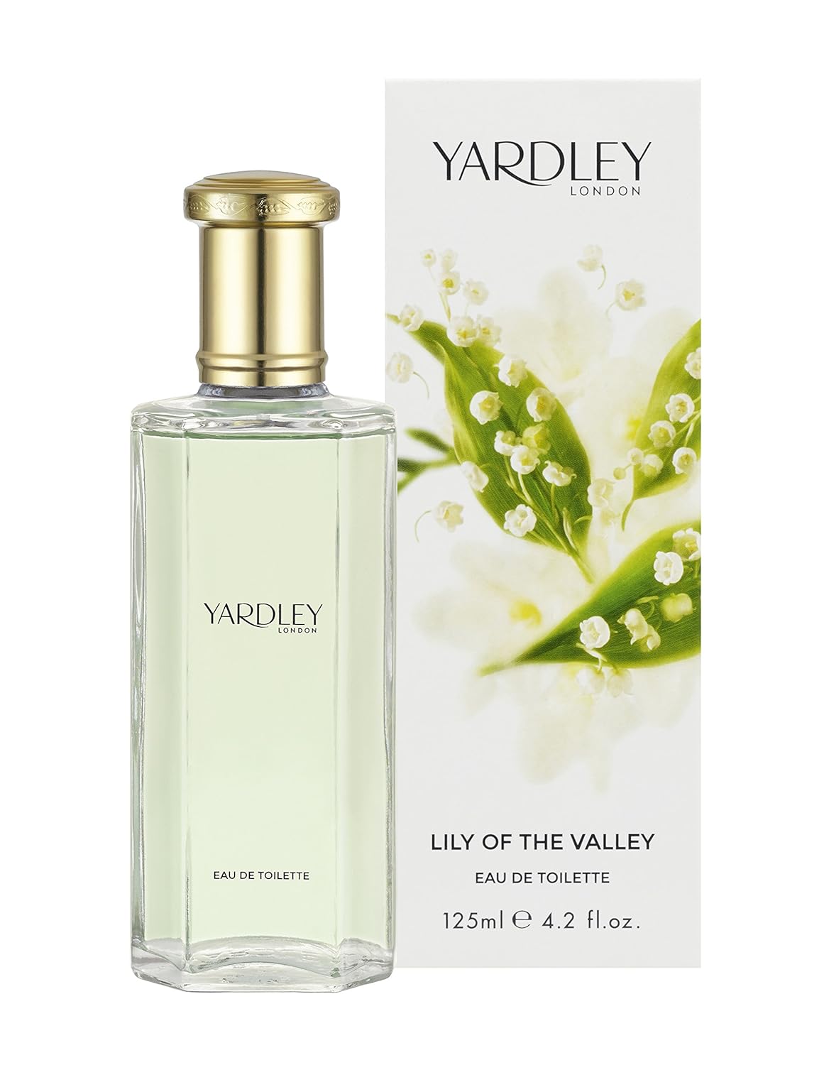 Lily of The Valley by Yardley of London for Women Eau De Toilette Spray, 4.2 Ounce