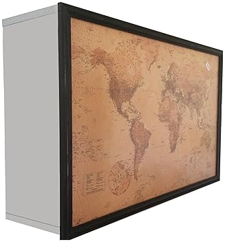 Ezy B Artistically Concealed Tv Cabinet With Doors For Wall