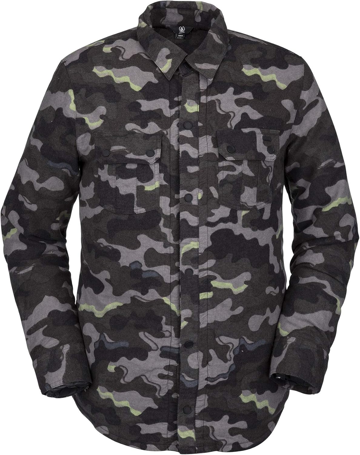 Volcom mens Sherpa Snow Flannel Jacket: Clothing