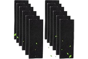 NWUCZW 12PCS Carbon Filters Compatible with Litter Robot 3 Replacement Filters for Absorbing Odors Control Damp from Pets and Keep Home Fresh