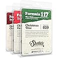 Formula 117 Dicken's Christmas, Christmas Eve & Tree Scented Wax Melts Variety Pack - 3 Highly Scented 3 Oz. Bars - Made With Natural Oils