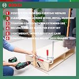 Bosch 50-Piece X-Line Titanium Drill and Screwdriver Bit Set view 3