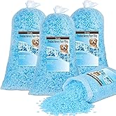 DR.DUDU 20 lbs Bean Bag Filler Foam, Shredded Gel Memory Foam Filling, Premium Soft and Comfortable Pillow Stuffing Foam for Couch Cushion Dog Bed Chair Arts Crafts Stuffed Animal