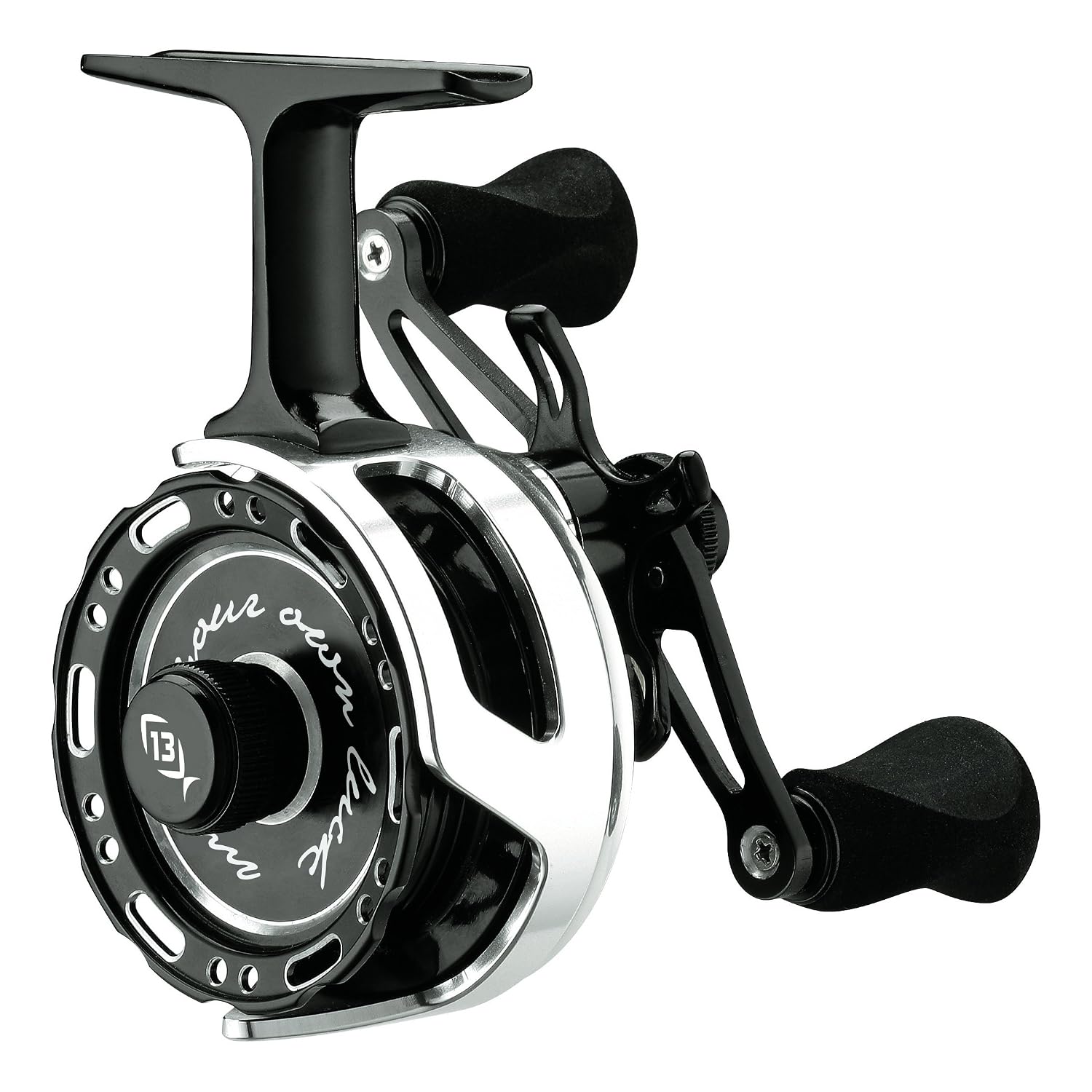 black betty 661 ice fishing and line reel 13 Free Fall Ghost and a tangle New Ice Fishing Setup For