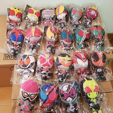 Amazon 仮面ライダー ぬいぐるみ ゼロワン ディケイド 電王 ダブル まとめ 21個セット ぬいぐるみ ホビー