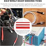 RED WOLF Heat Shrink Tubing Kit 3:1 Marine Grade 270pc Assorted view 7