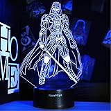 3D Star Wars Night Light, 16 Colors Changing Night Lights with Remote & Smart Touch, Christmas and Birthday Gifts for Kids an