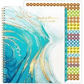 Student Planner 2026-2027, Jul 2026 to Jun 2027, School Planner Calendar | 12 Monthly Tabs, Stickers, Holiday Reminders, Notes Section, Thick Paper, Week Goals, Perfect Planner for School, 9" x 11"