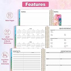 SUNEE 2025 Weekly and Monthly Planner - from