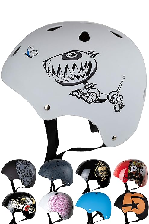 Skullcap® BMX Helm ? Skaterhelm ? Fahrradhelm ? Herren | Damen | Jungs & Kinderhelm