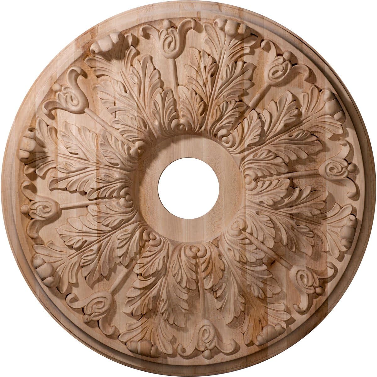 Ekena Millwork Cm24en Eryn Ceiling Medallion 24 3 4 Od X 3 1 4 Id X 1 7