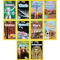 National Geographic Kids Readers Series (Level 3), Collection Set