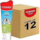Colgate Kids Toothpaste with Fluoride, Anticavity & Cavity Protection Toothpaste, for Ages 2+, Bluey, Mild Bubble Fruit Flavo