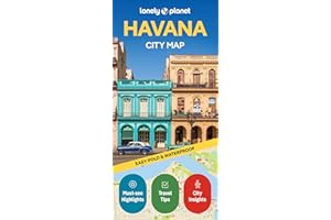 Lonely Planet Havana City Map 2 2nd Ed.: Durable, Waterproof, Easy-Fold Planning Map with Attractions & Walking Tours