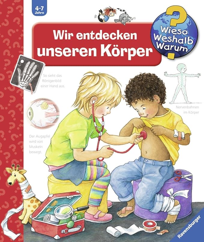 Ravensburger Kinder Sachbuch Wieso Weshalb Warum Wir Entdecken Unseren Korper Amazon De Spielzeug