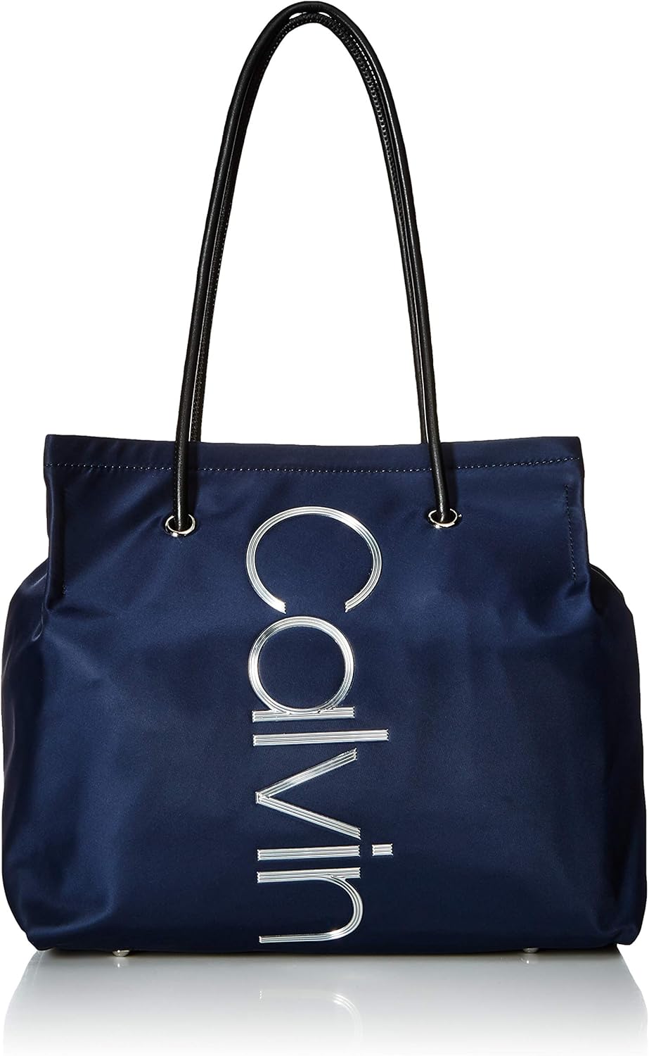 Calvin Klein Calvin Klein borsa tote Mallory North/South in nylon con marchio in verticale