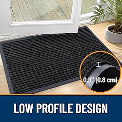 OLANLY Front Door Mat Indoor Outdoor