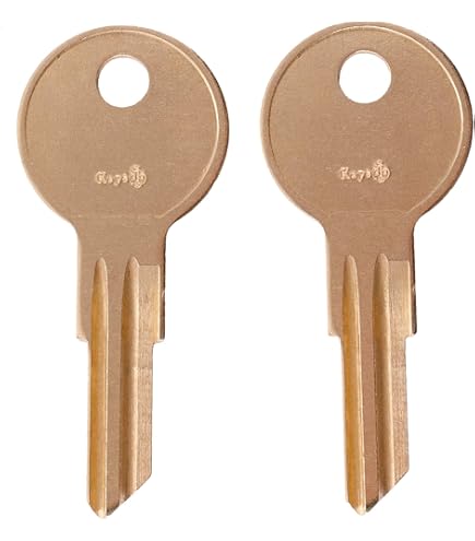 【key-bee 】WorksAlex Elmsley1&2 Pair of 2 -Replacement Keys for Code 001 002 003 004 005 Husky