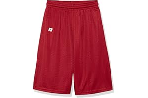 Russell Athletics Dri-Power Mesh Boys' Active Shorts - Comfortable, Breathable, and Stylish Sports Performance Activewear
