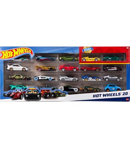 Kit 10 Carrinhos Básicos Sortidos - Hot Wheels 54886 : Amazon.com