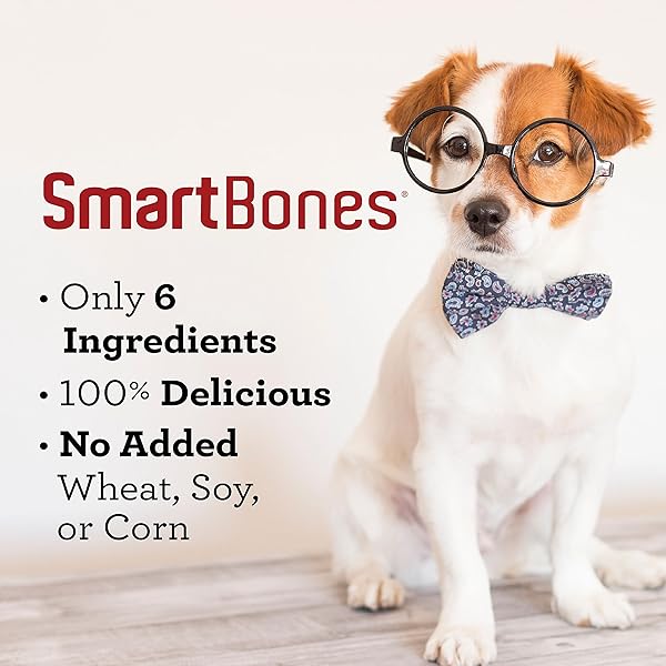 SMARTBONES PROTEIN RINGS WITH REAL SALMON AND CHICKPEAS, 10.5 OZ